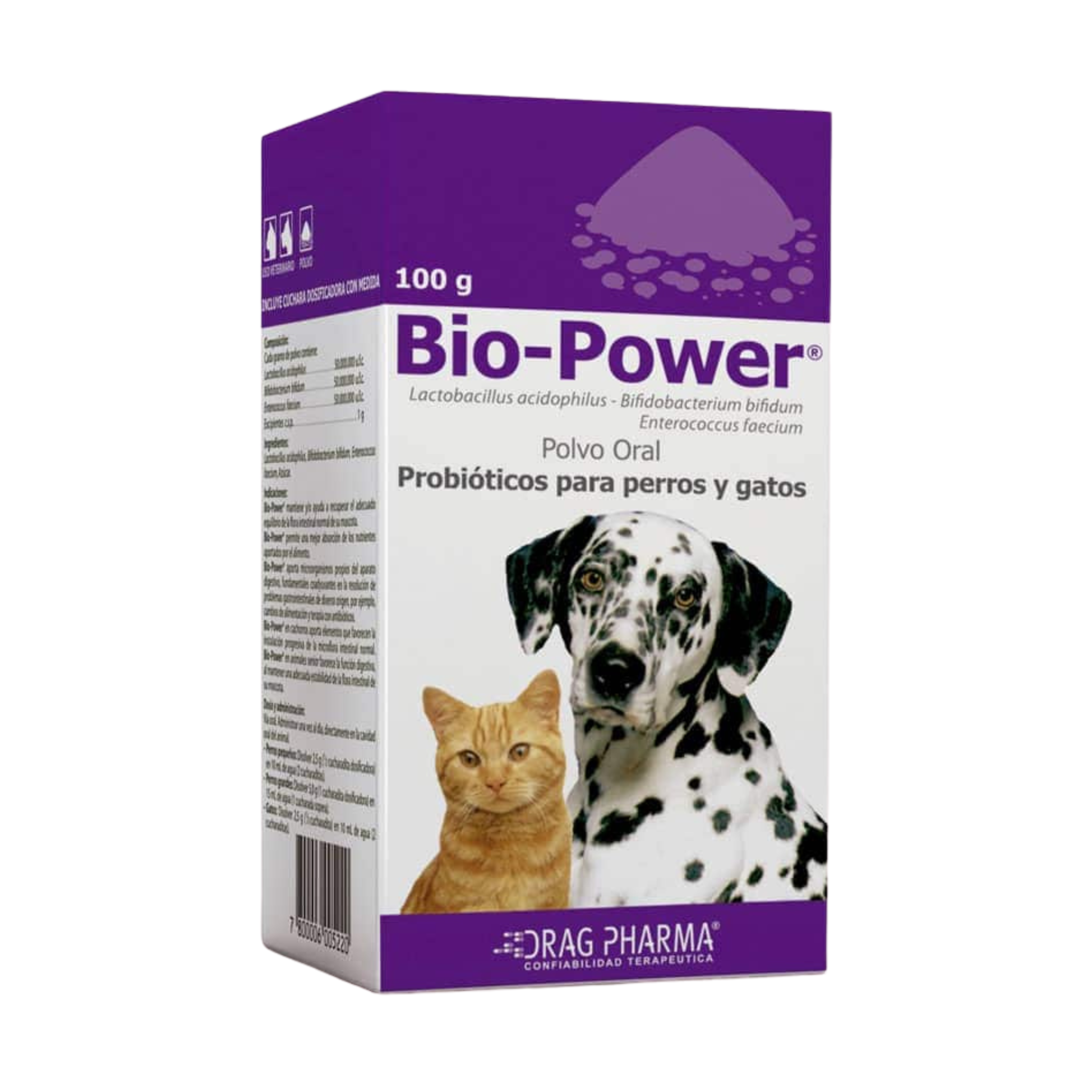 BIO POWER POLVO ORAL FRASCO X 100 GR