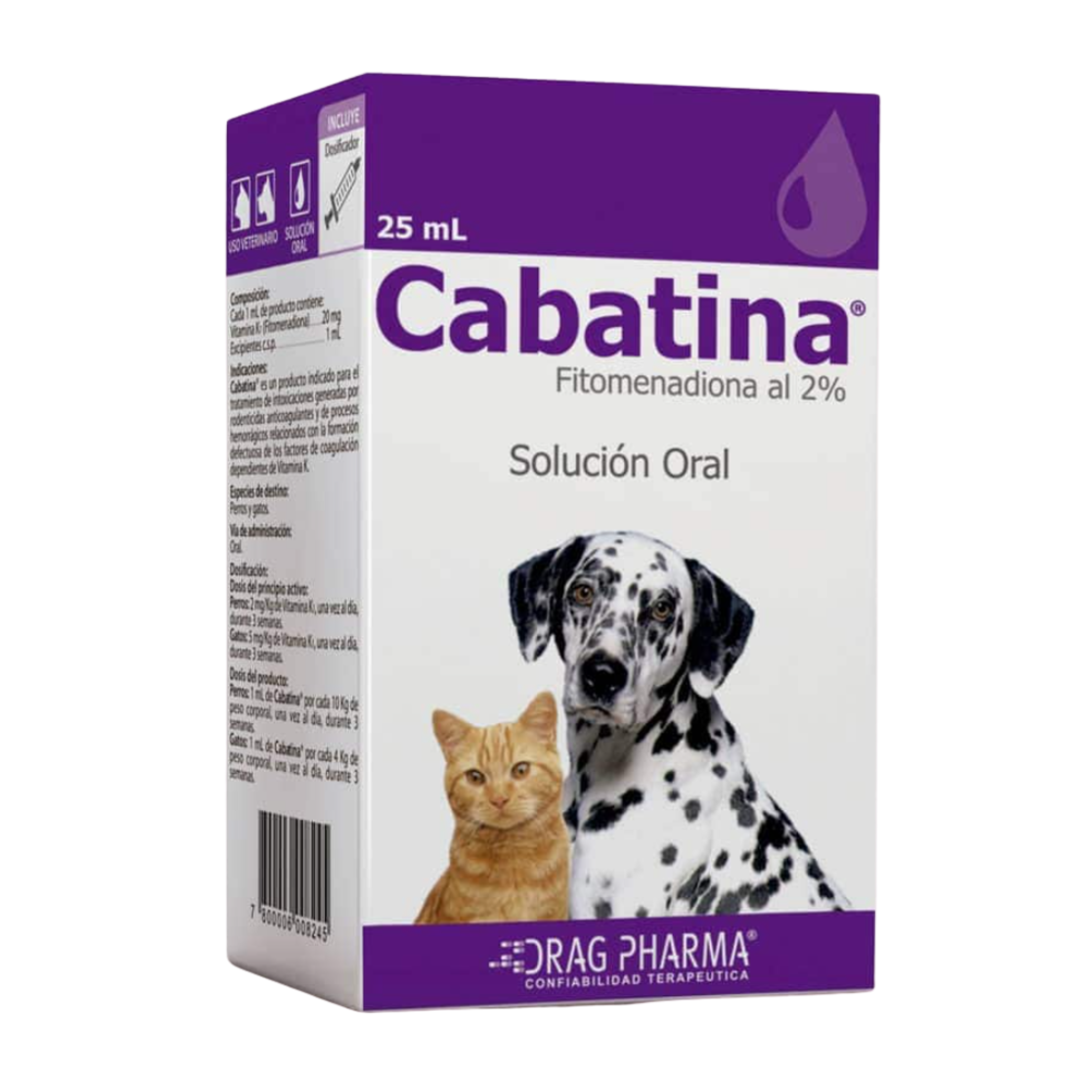 CABATINA SOLUCIÓN ORAL