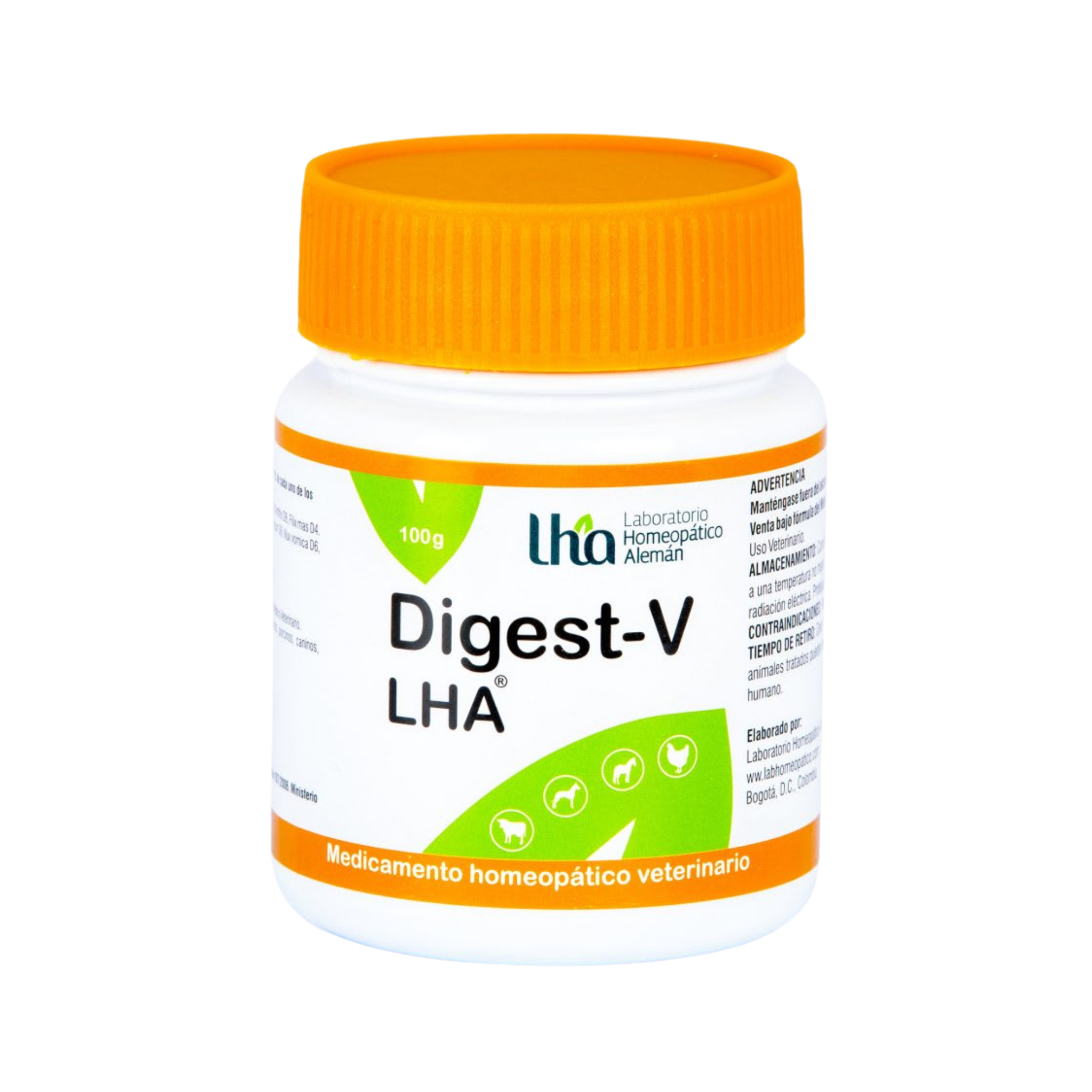 DIGEST-V LHA GRANULADO POTE X 100 GR