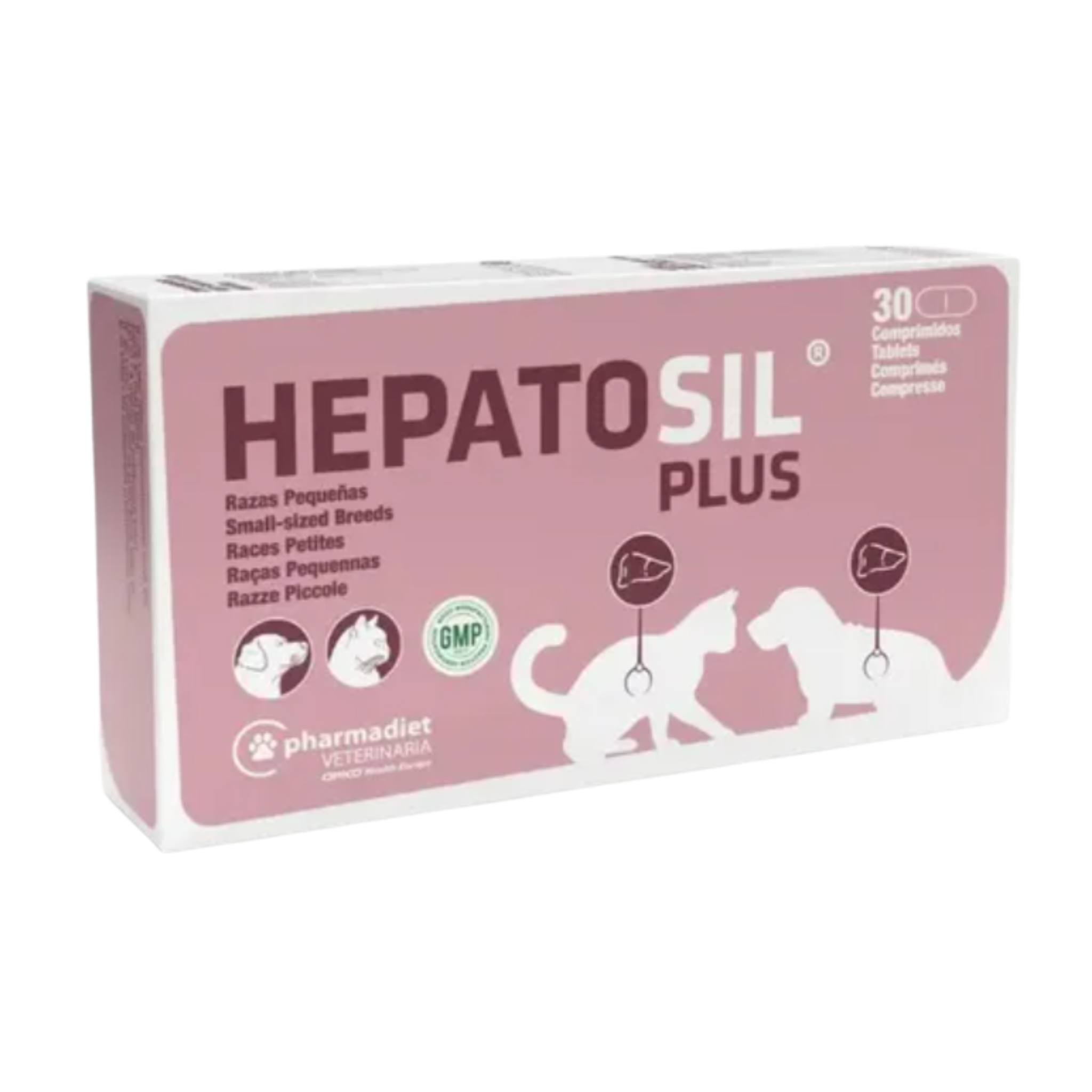 HEPATOSIL PLUS RAZAS PEQUEÑAS 30 COMPRIMIDOS