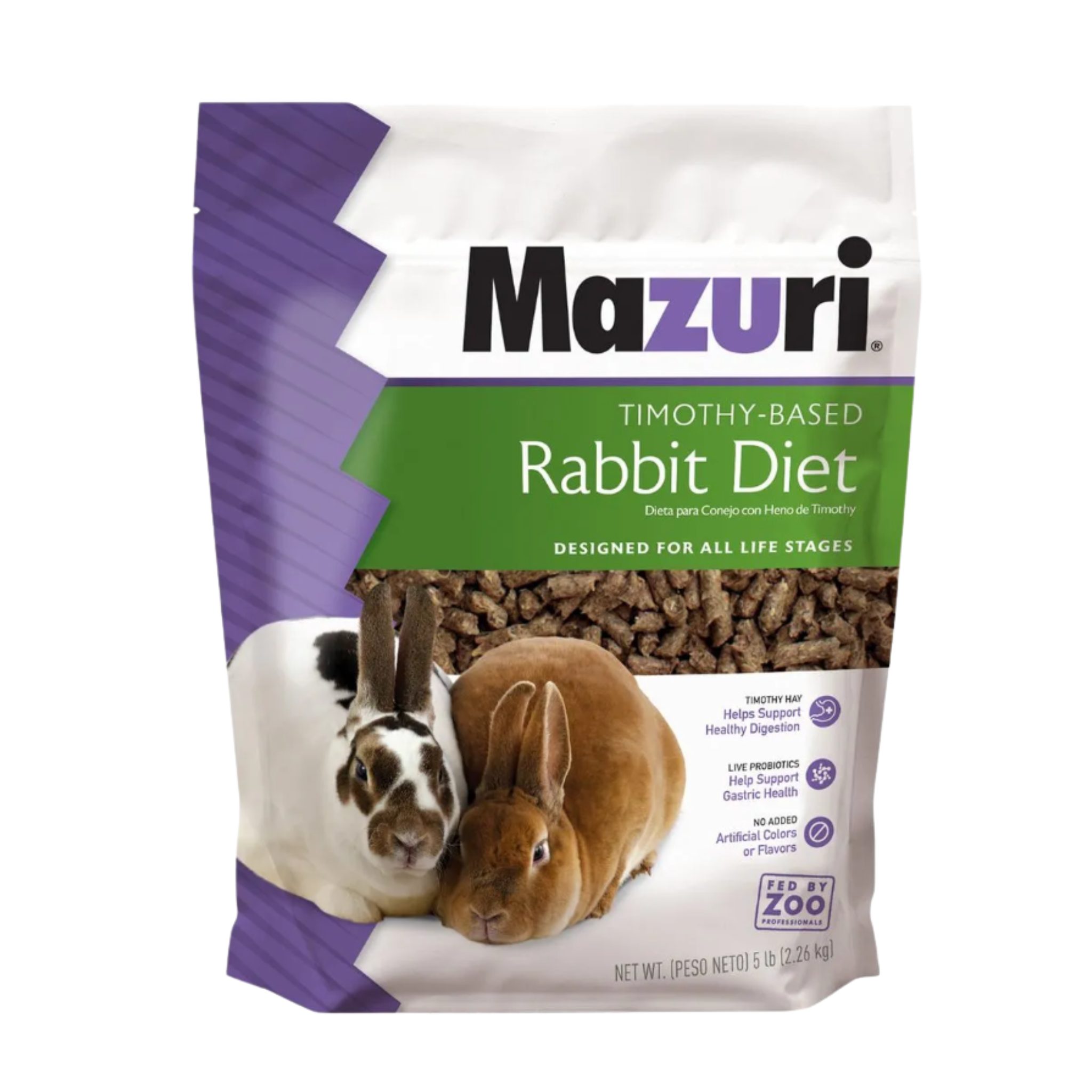 MAZURI TIMOTHY RABBIT DIET (1KG)