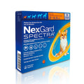NEXGARD SPECTRA 2-3.5 KG X 3 COMPRIMIDOS MASTICABLES