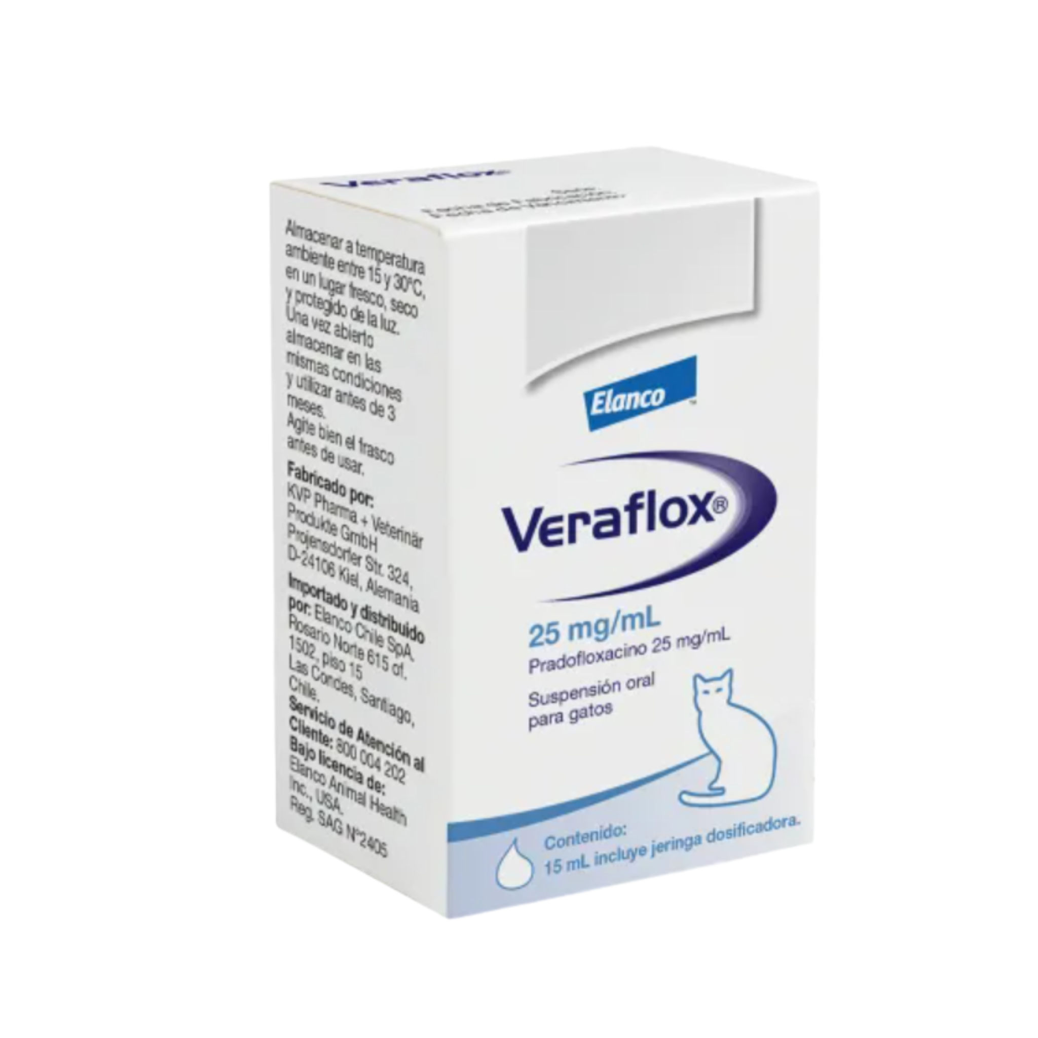 VERAFLOX 25 MG ML SUSPENSION ORAL GATOS
