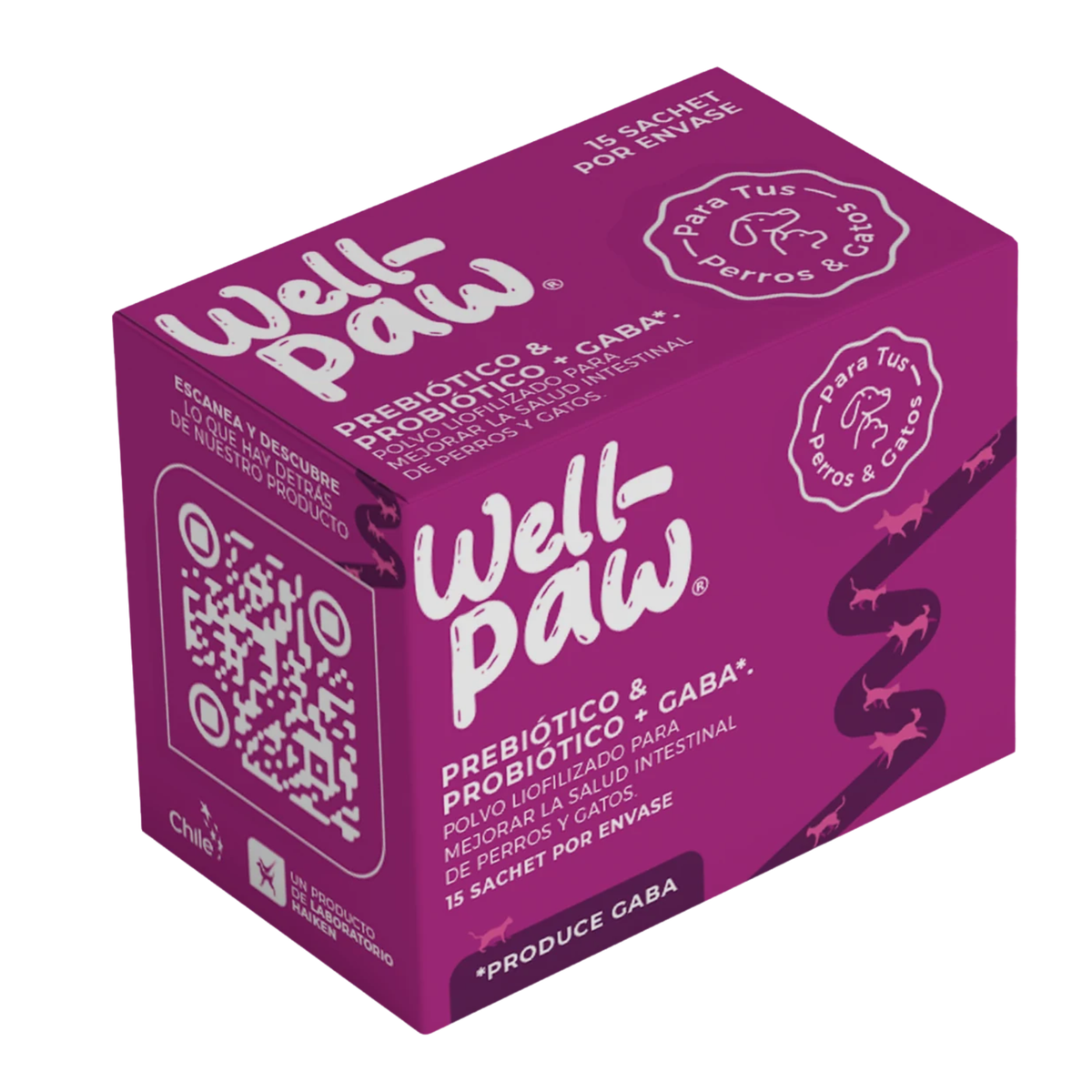 PREBIÓTICO Y PROBIÓTICO WELL-PAW 15 SACHET